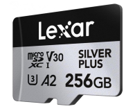 Lexar 256GB microSDXC Silver Plus UHS-I U3 A2 V30 - 1292574 - zdjęcie 2
